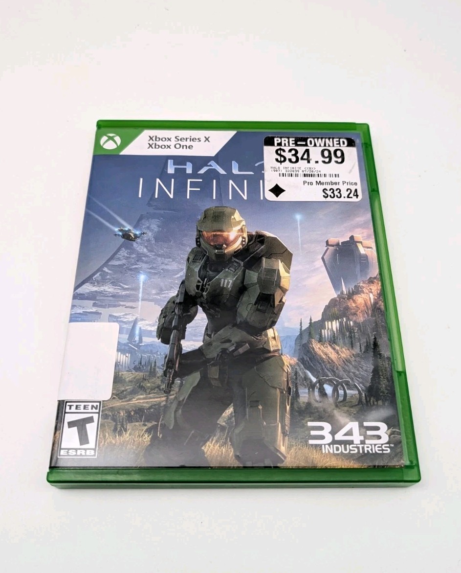 Halo Infinite (Xbox Series X Xbox One, 2021) No Manual Tested Authentic