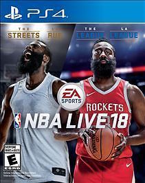 NBA Live 18 (Sony PlayStation 4, 2017)