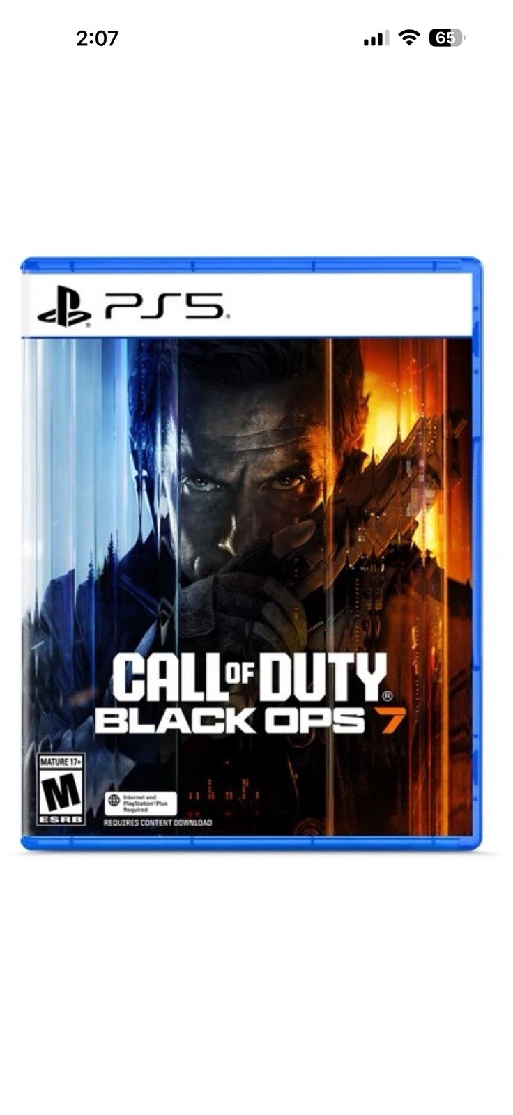 Call Of Duty Black Ops 7 – Sony PlayStation 5 (Digital Edition) 99 Cent Ship