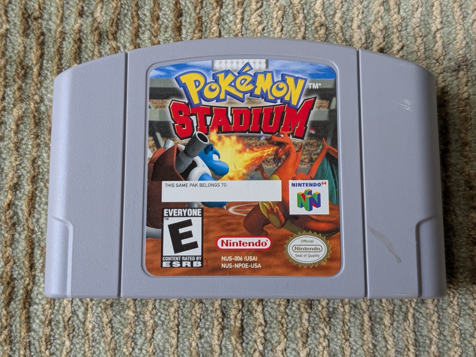 Pokemon Stadium 1 Nintendo 64 N64 Complete CIB Tested Working NO TRAY