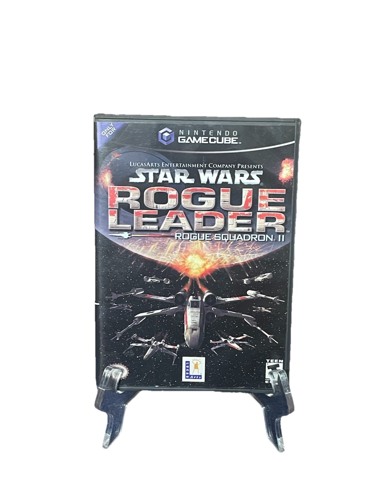 Star Wars: Rogue Leader — Rogue Squadron II (Nintendo GameCube, 2001), CIB.