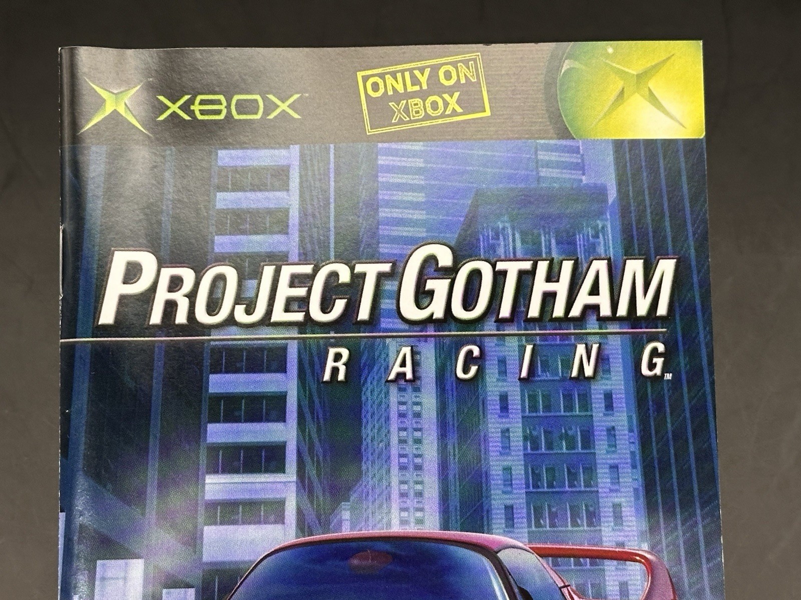 Project Gotham Racing (Microsoft Xbox, 2001) – Platinum Hits – Complete / CIB