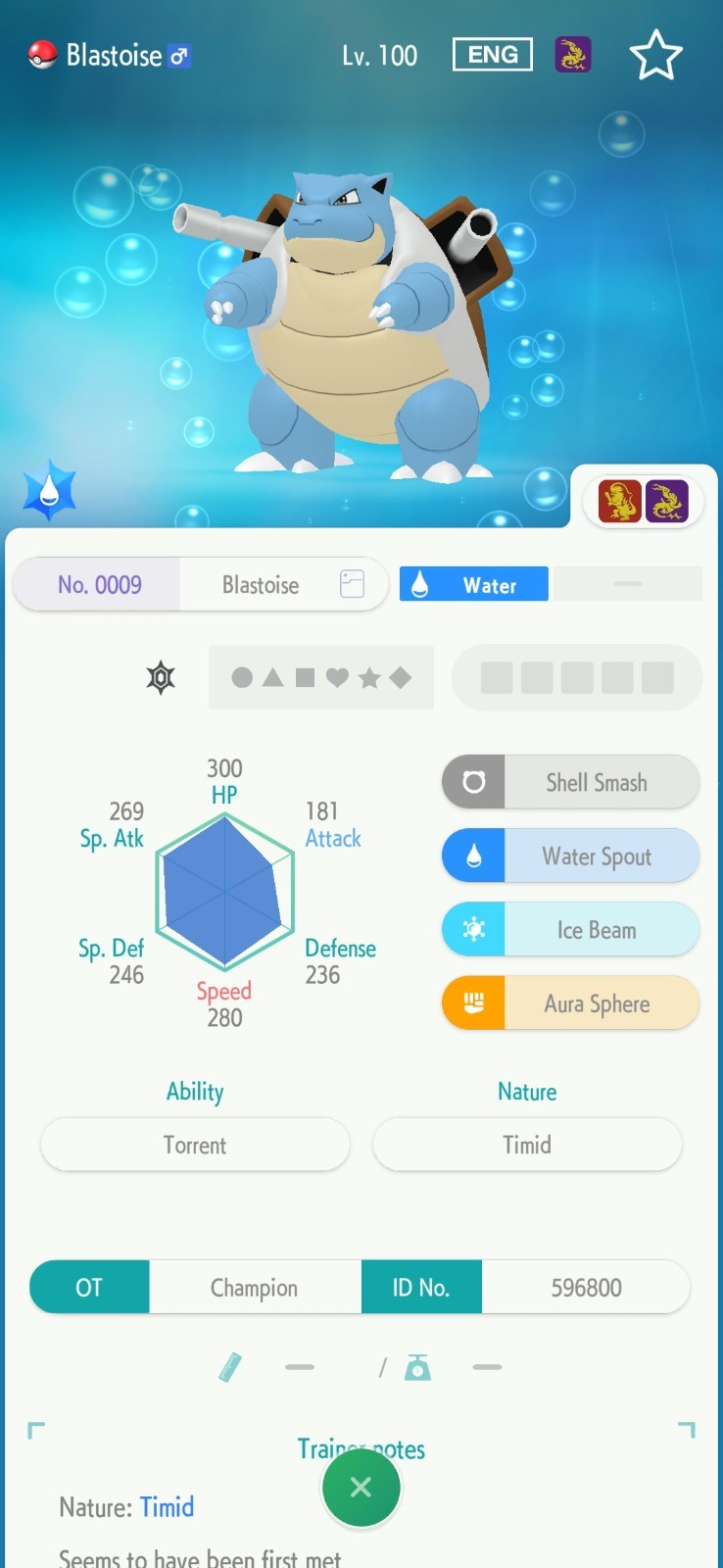Pokemon Champions | Battle Ready 6IV | Shiny or Non-Shiny | Home Mobile TRADE