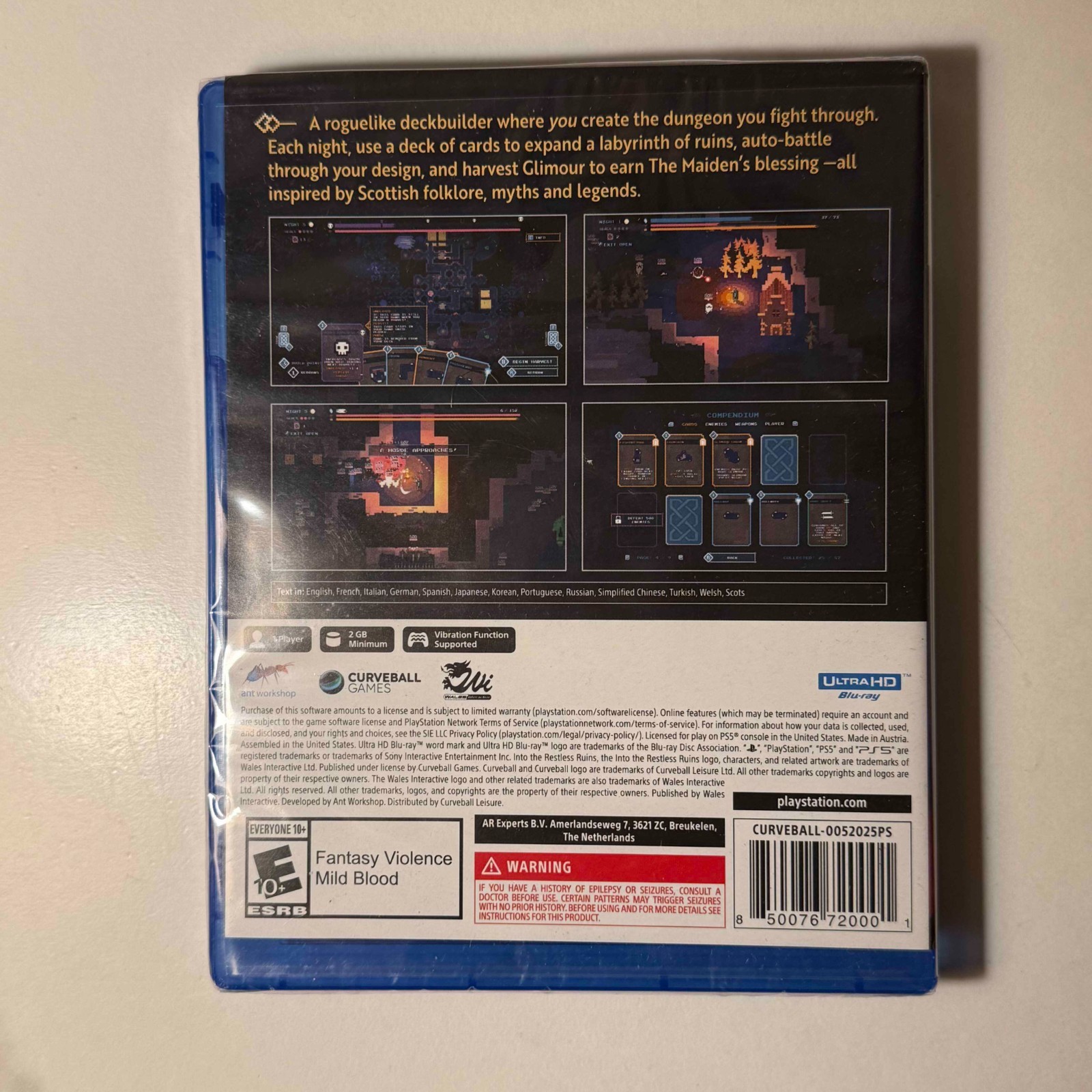 Into The Restless Ruins | PS5 | Lot #10 | NEW | Bundle 3+ Games & Save