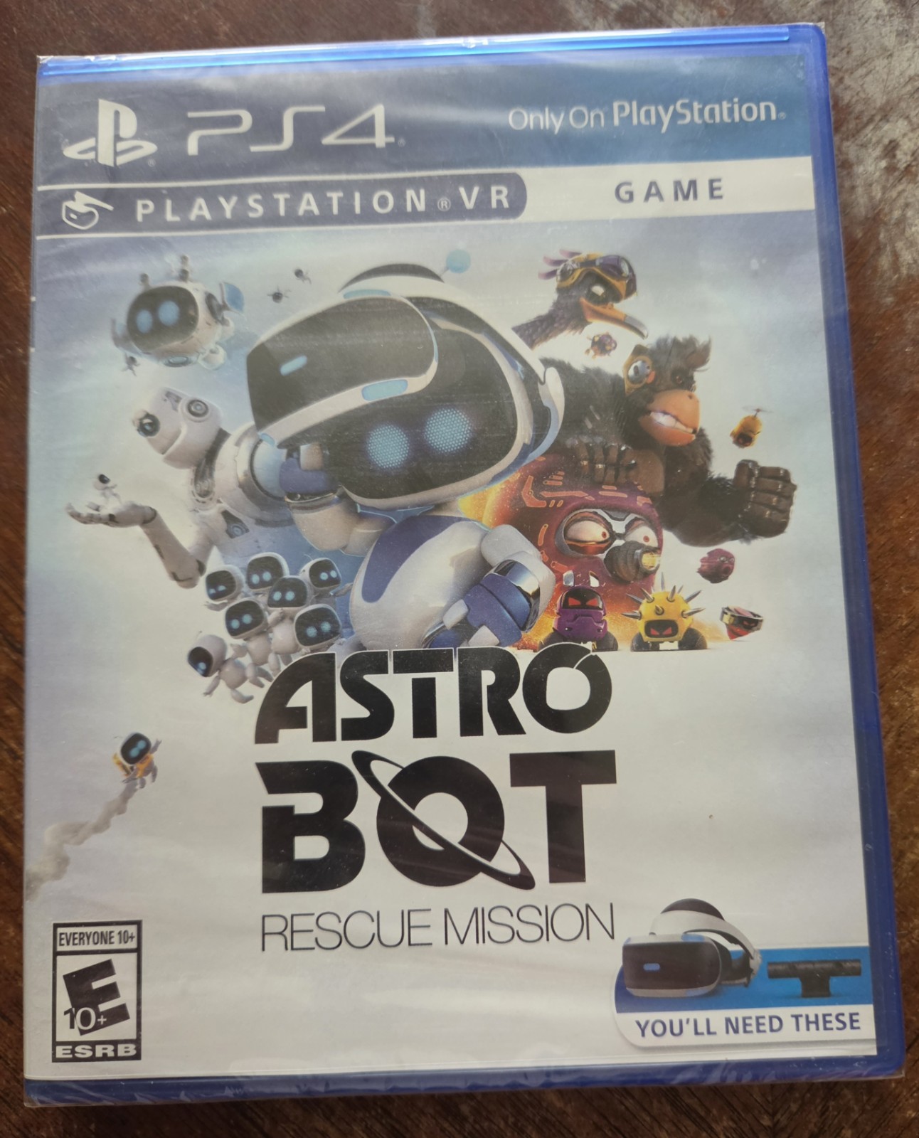 ASTRO BOT Rescue Mission (Sony PlayStation 4, 2018) Sealed