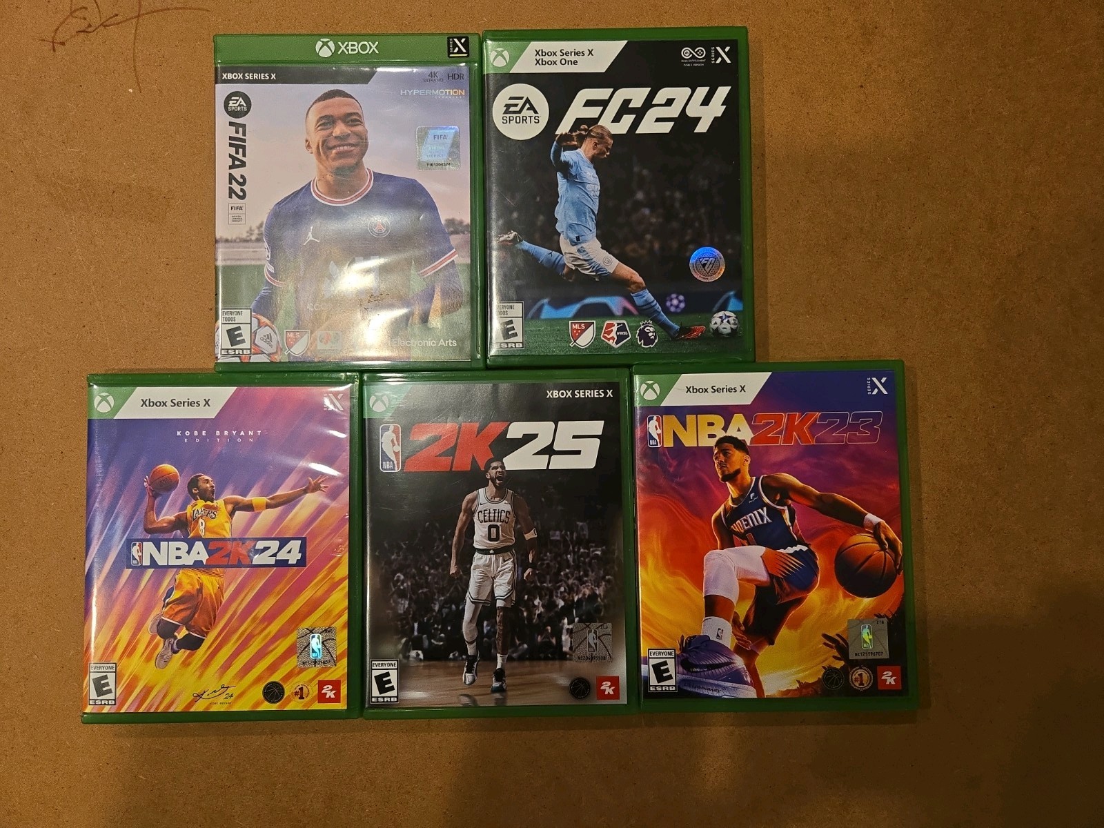 Xbox Series X Game Lot Sports Titles