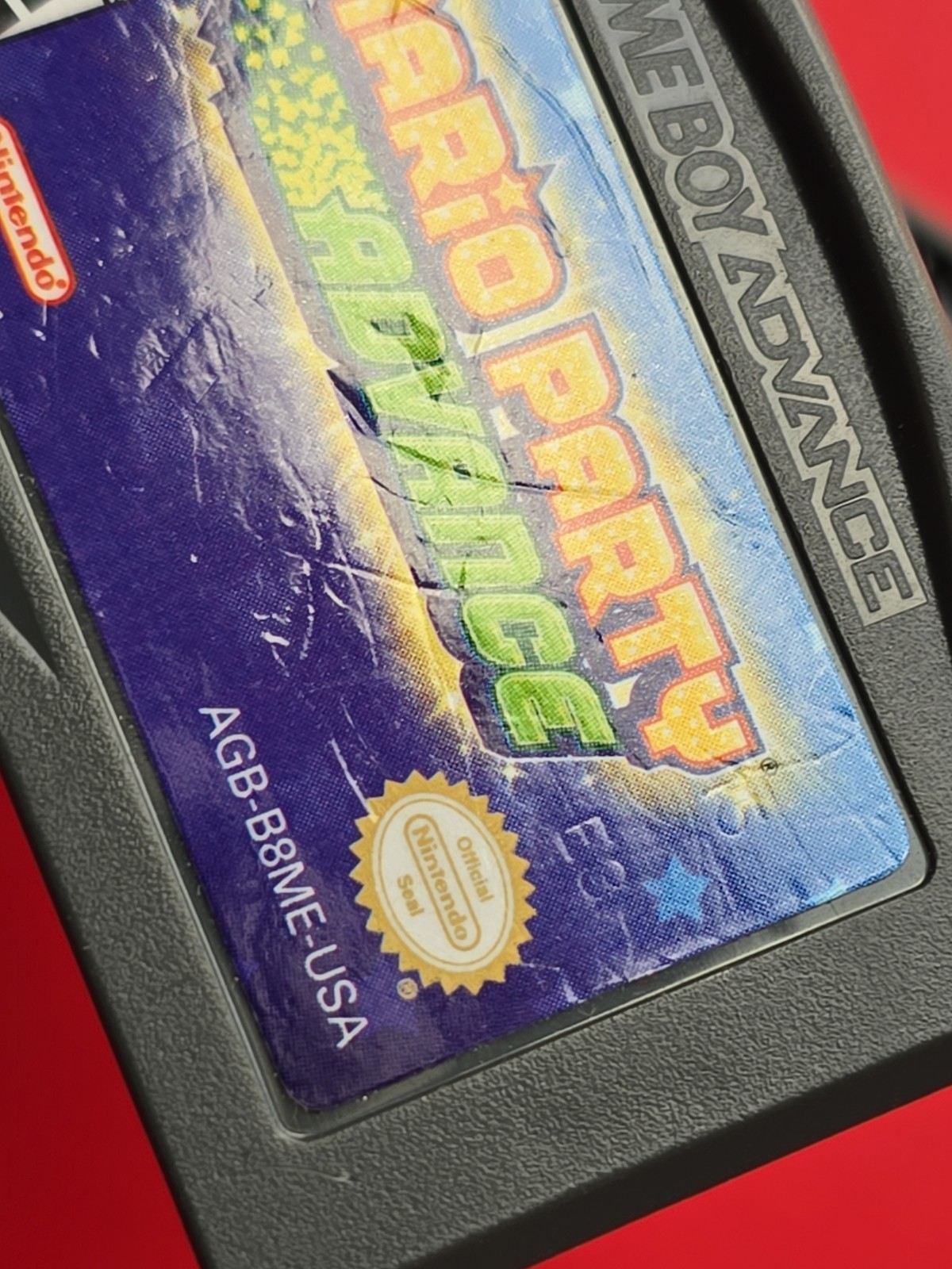 Mario Party Advance Game Boy Advance Nintendo GBA Authentic Saves Virtual Board