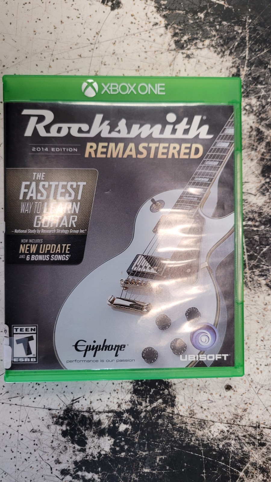Rocksmith Remastered 2014 Edition Microsoft Xbox One Game Only NO Cable