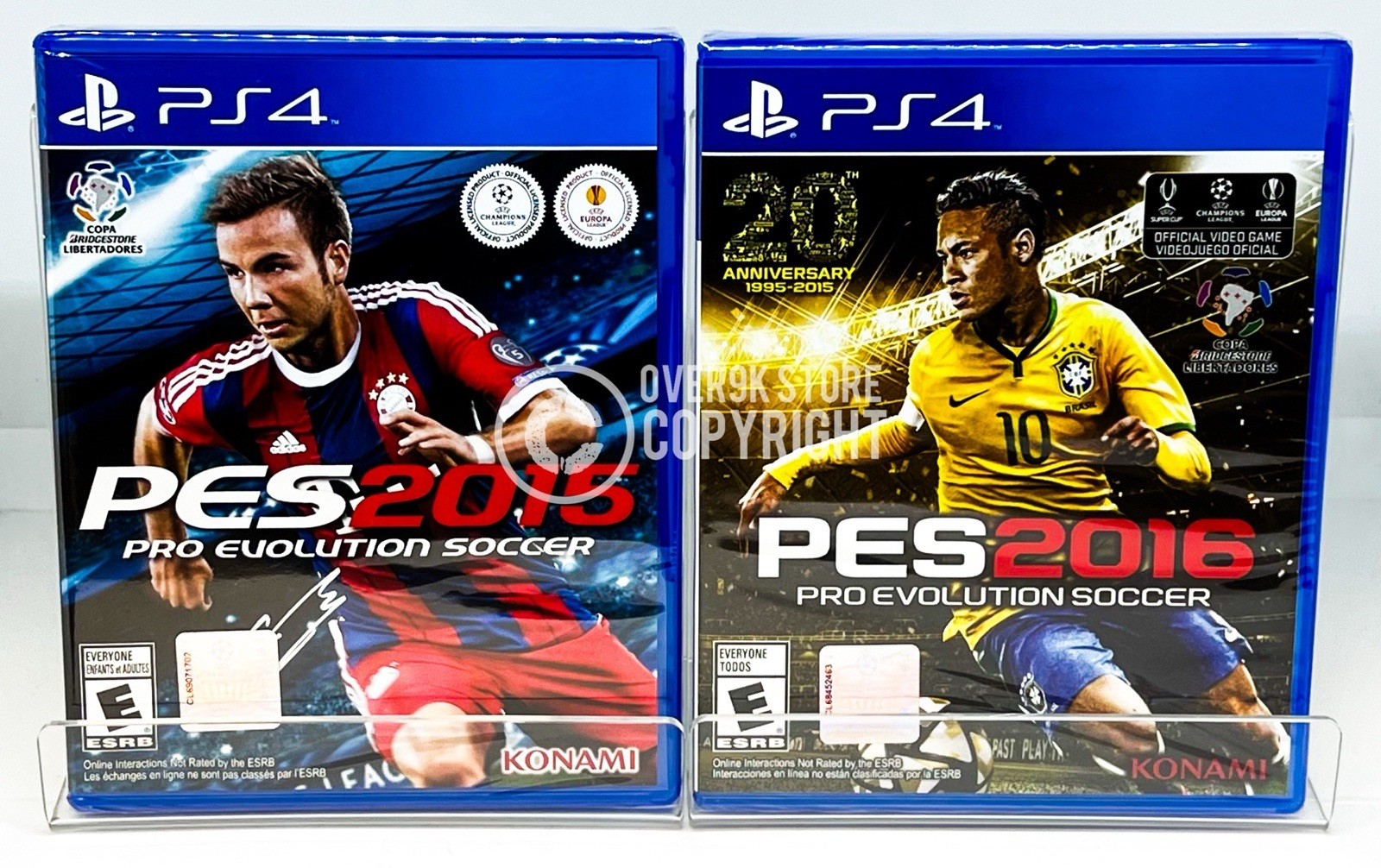 Pro Evolution Soccer PES 2015 + PES 2016 – PS4 – Brand New | Factory Sealed