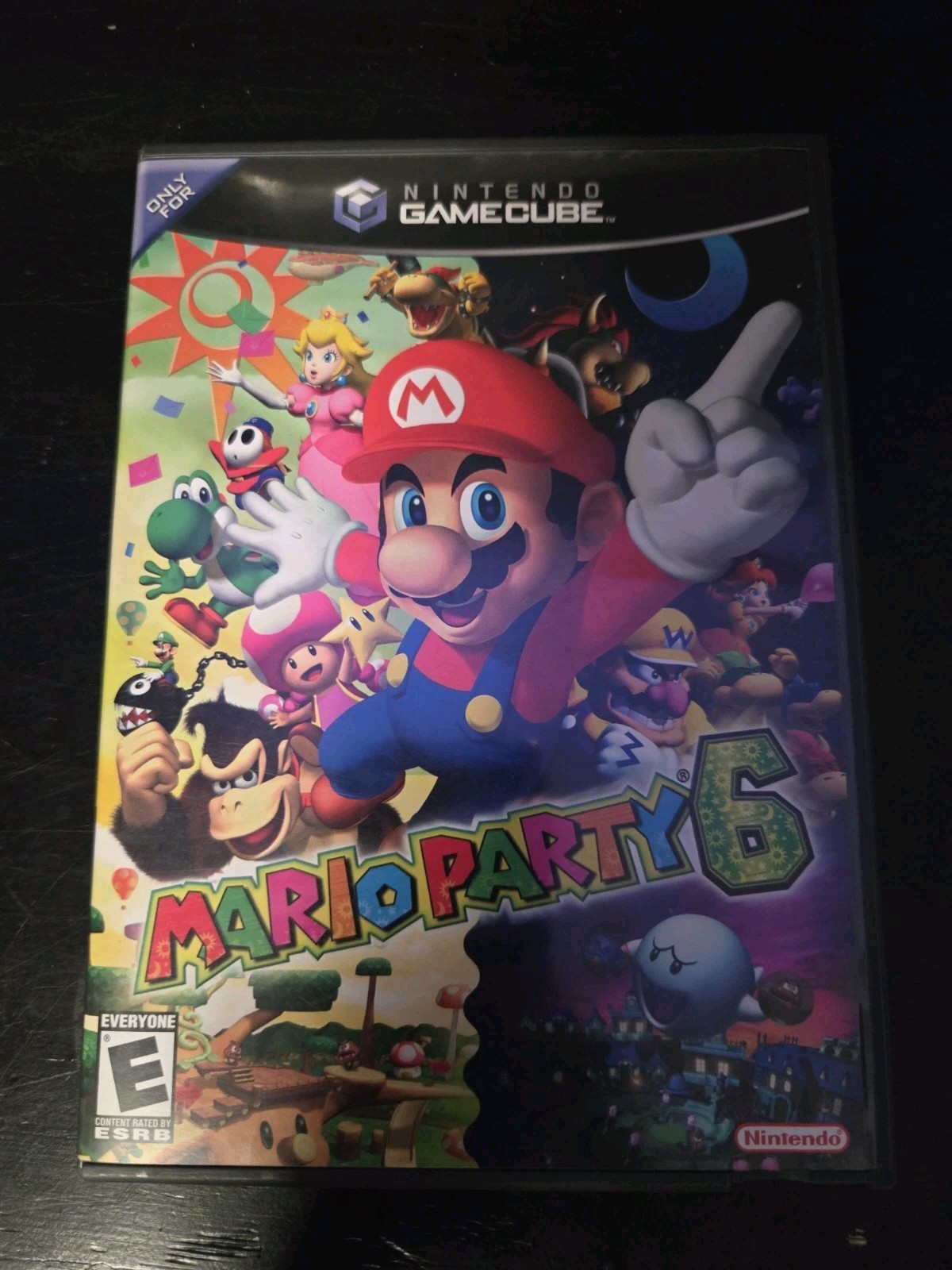 Mario Party 6 CIB Complete In Box CIB W/ Manual & Case – Tested/Working