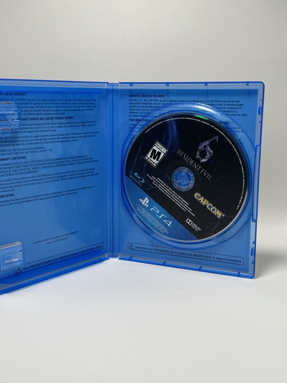 Resident Evil 6 (Sony PlayStation 4, 2016)