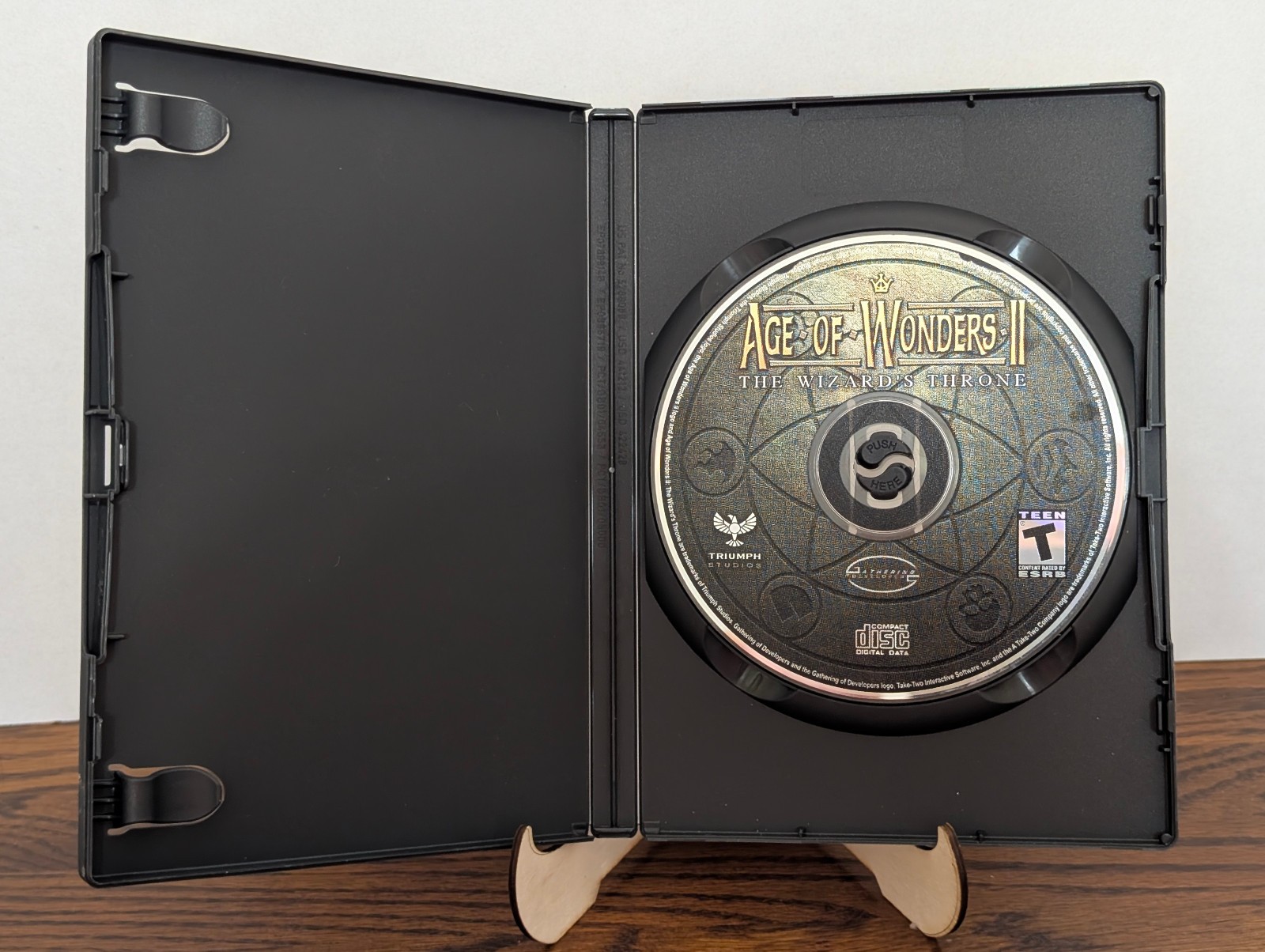 Age Of Wonders 2 “The Wizards Throne” 2002 Pc Cd Rom Windows 98 Disc Only