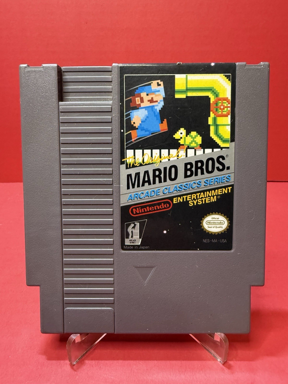 Mario Bros Arcade Classics Series For Nintendo NES Cartridge Tested Working