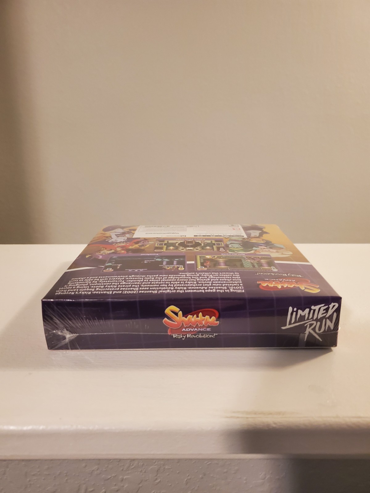 SHANTAE ADVANCE RISKY REVOLUTION COLLECTORS CLASSIC EDITION LIMITED RUN GAMES!