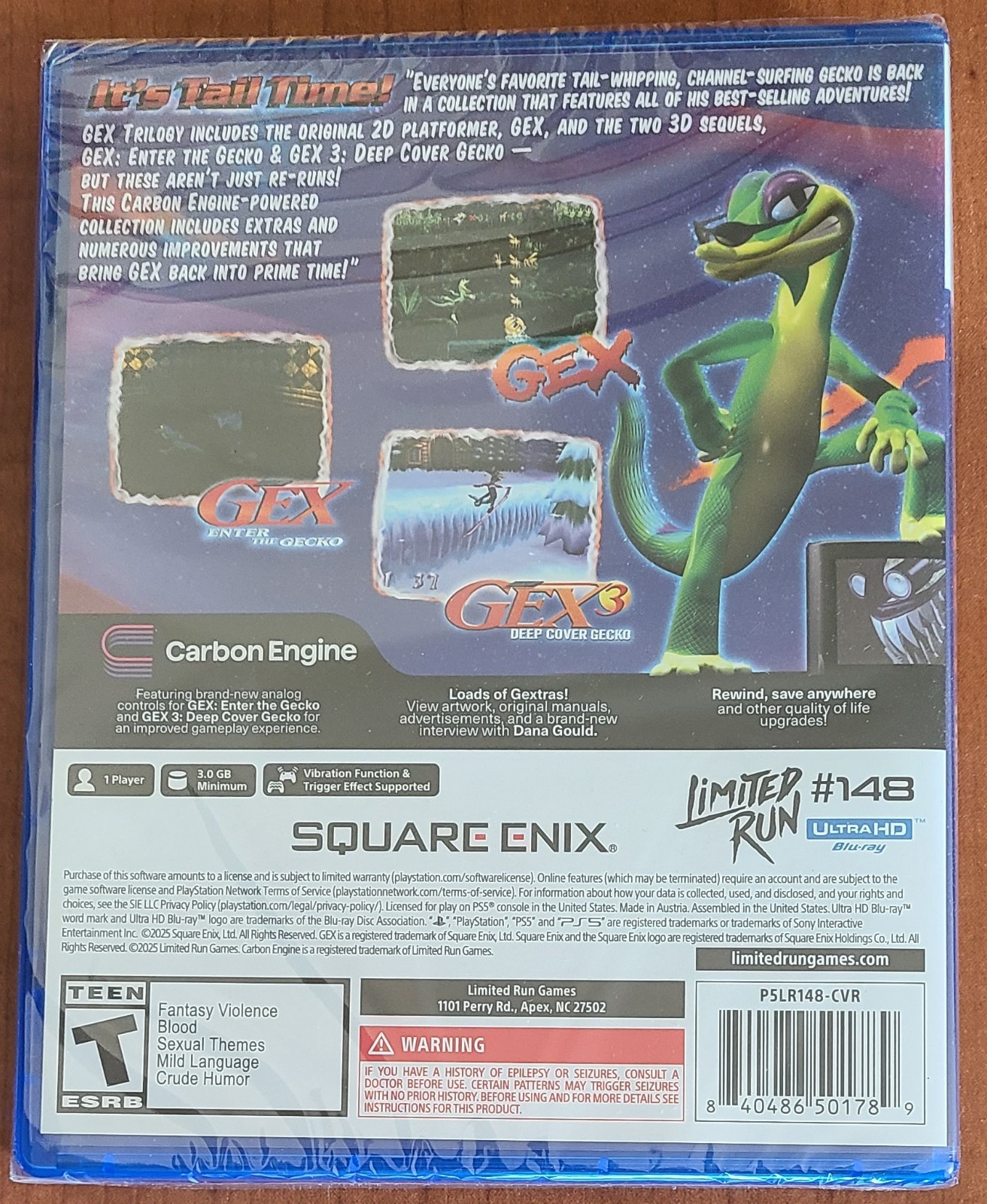 GEX Trilogy – PlayStation 5 (PS5 – NEW)
