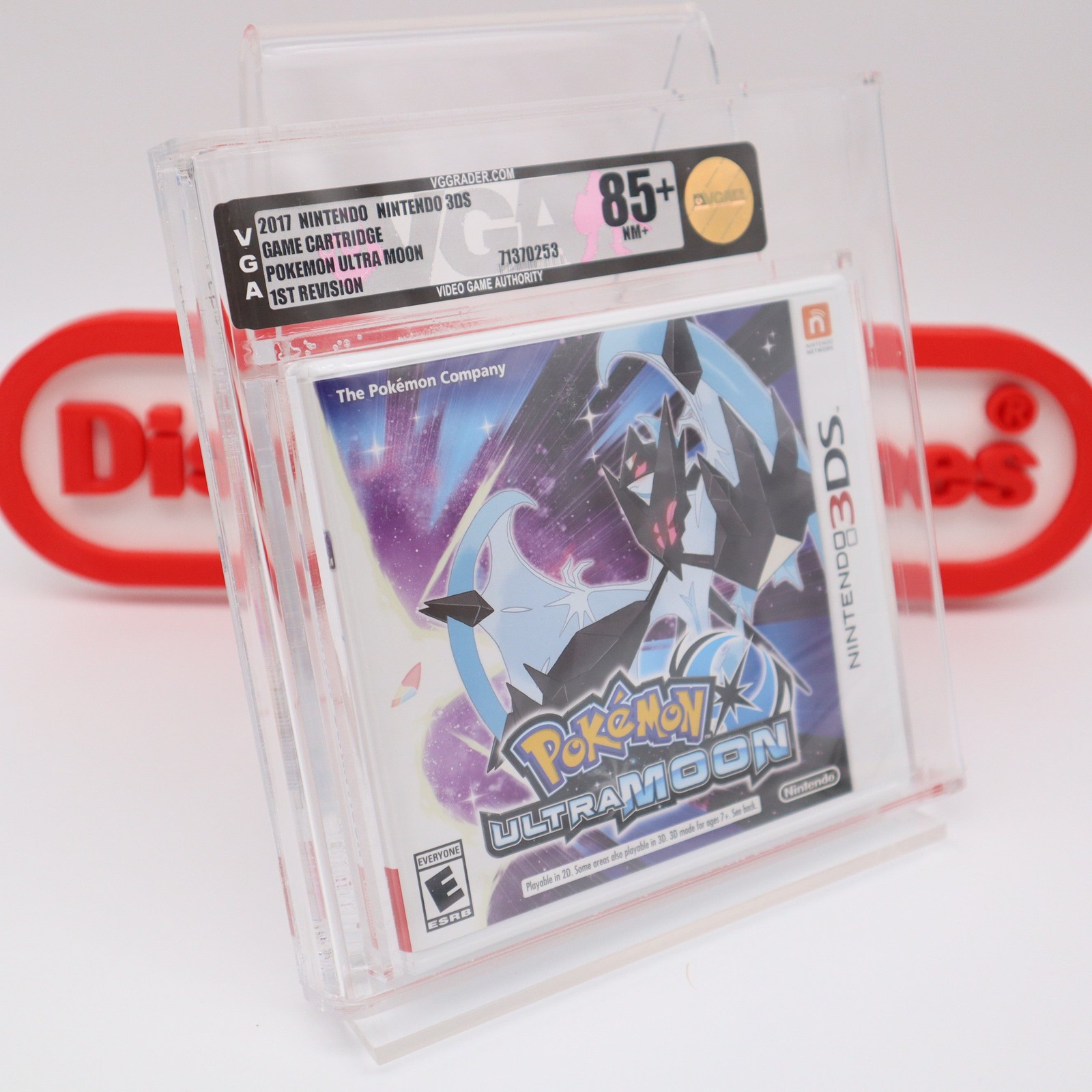 Nintendo 3DS POKEMON ULTRA MOON – VGA GRADED 85+ NM+ GOLD! NEW & Factory Sealed!