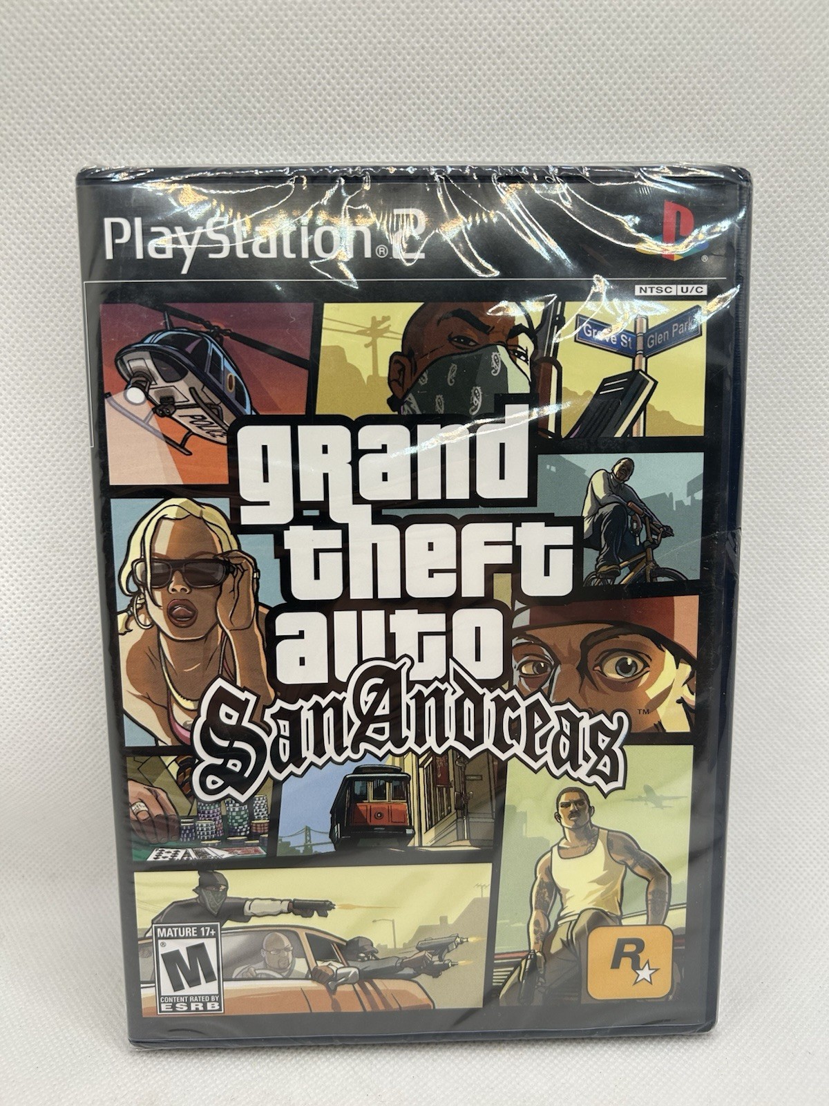 Grand Theft Auto: San Andreas PS2 – New Sealed! Black Label