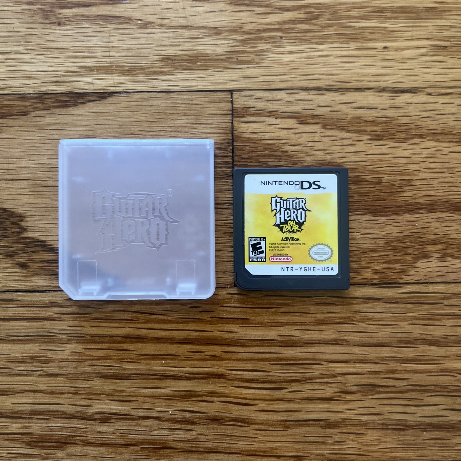 Guitar Hero: On Tour Nintendo DS 2DS 3DS XL Lite Cart OEM Case Tested