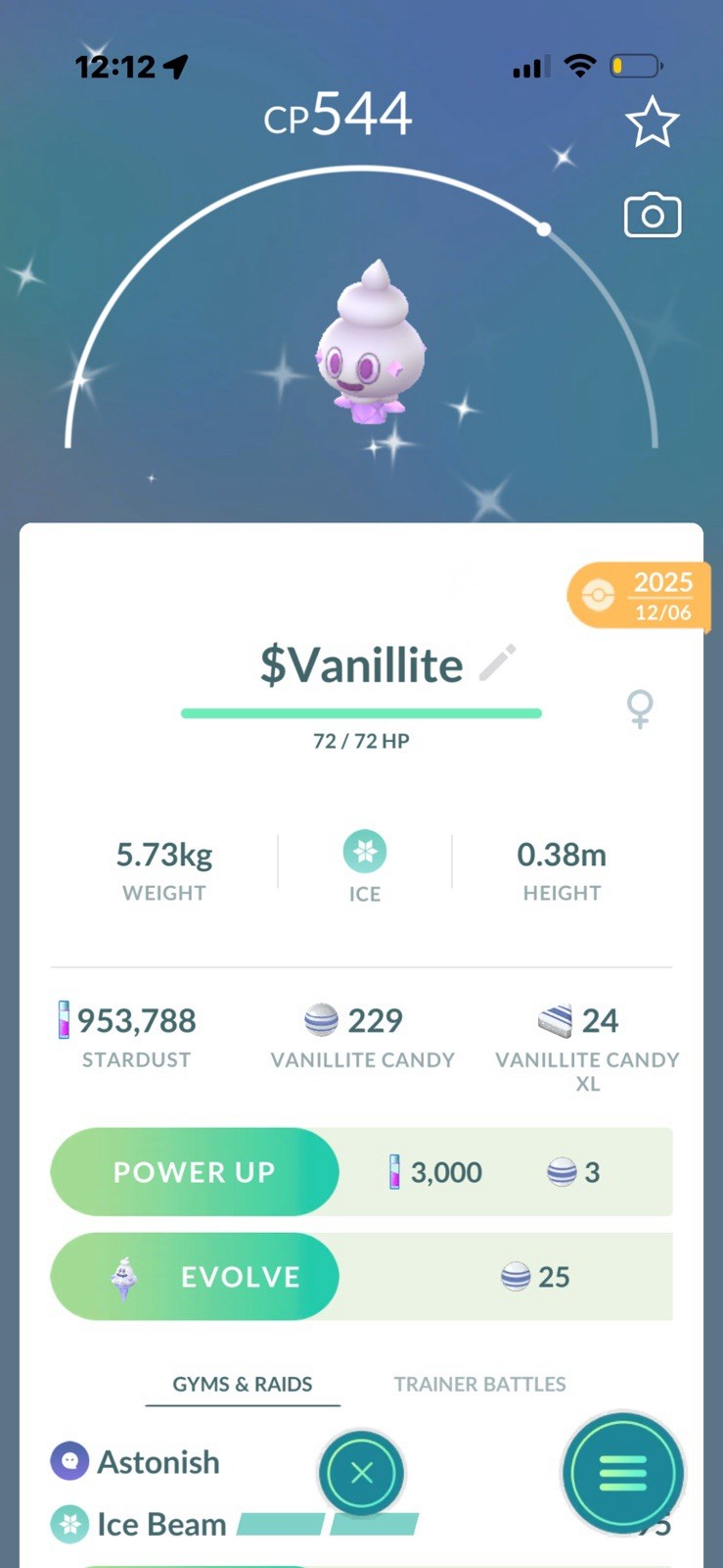 ✨Vanillite shiny TRADE✨ link trade Pokémon GO Action & Adventure Android iOS