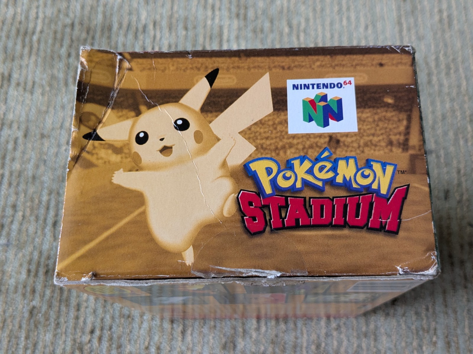 Pokemon Stadium 1 Nintendo 64 N64 Complete CIB Tested Working NO TRAY