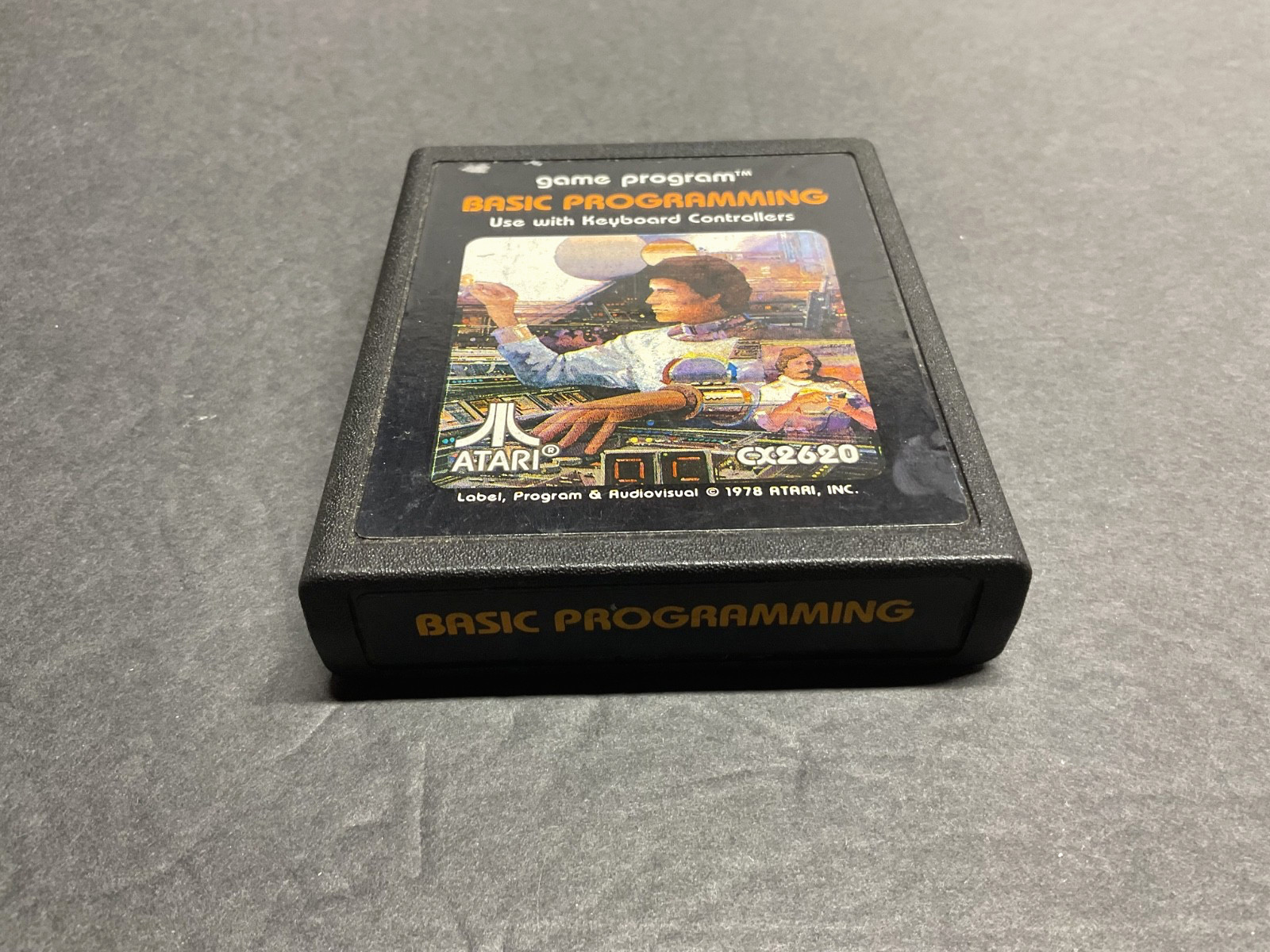 Atari 2600 Basic Programming Game and Manual Tested