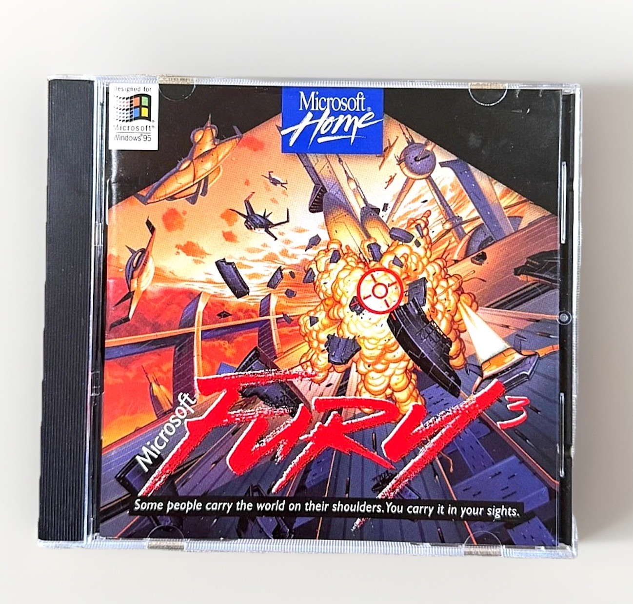 Microsoft Fury3 PC Big Box Windows 95 Complete Jewel Case Manual 1995