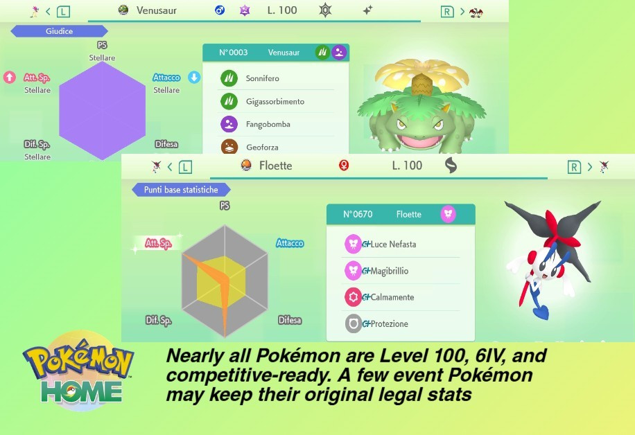 Pokemon HOME Champions Bundle Competitive | Shiny Non-Shiny | +250 Pokemon