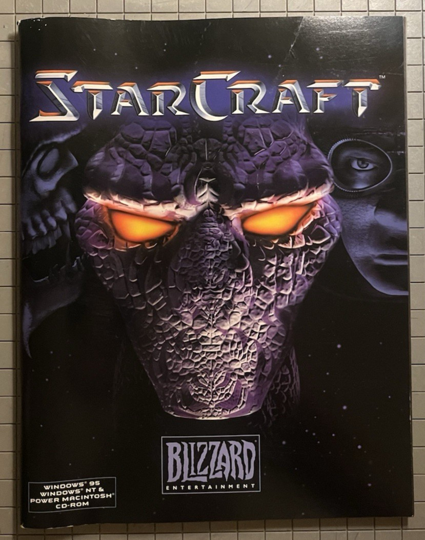 StarCraft Battle Chest Big Box • Manual • Complete – 2-Prima Strategy Guides