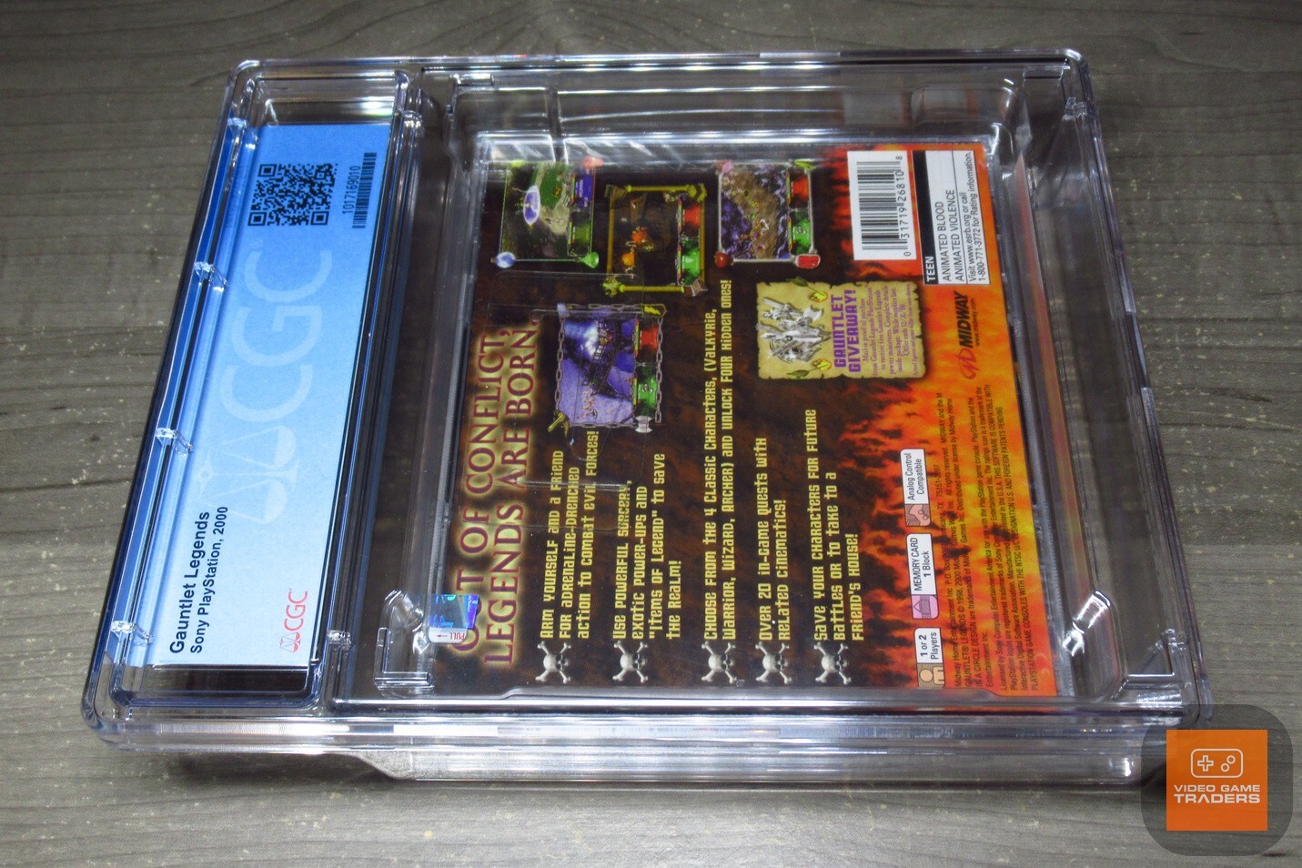 CGC 9.6 A+ – Gauntlet Legends PlayStation 1, PS1 2000 NEW!
