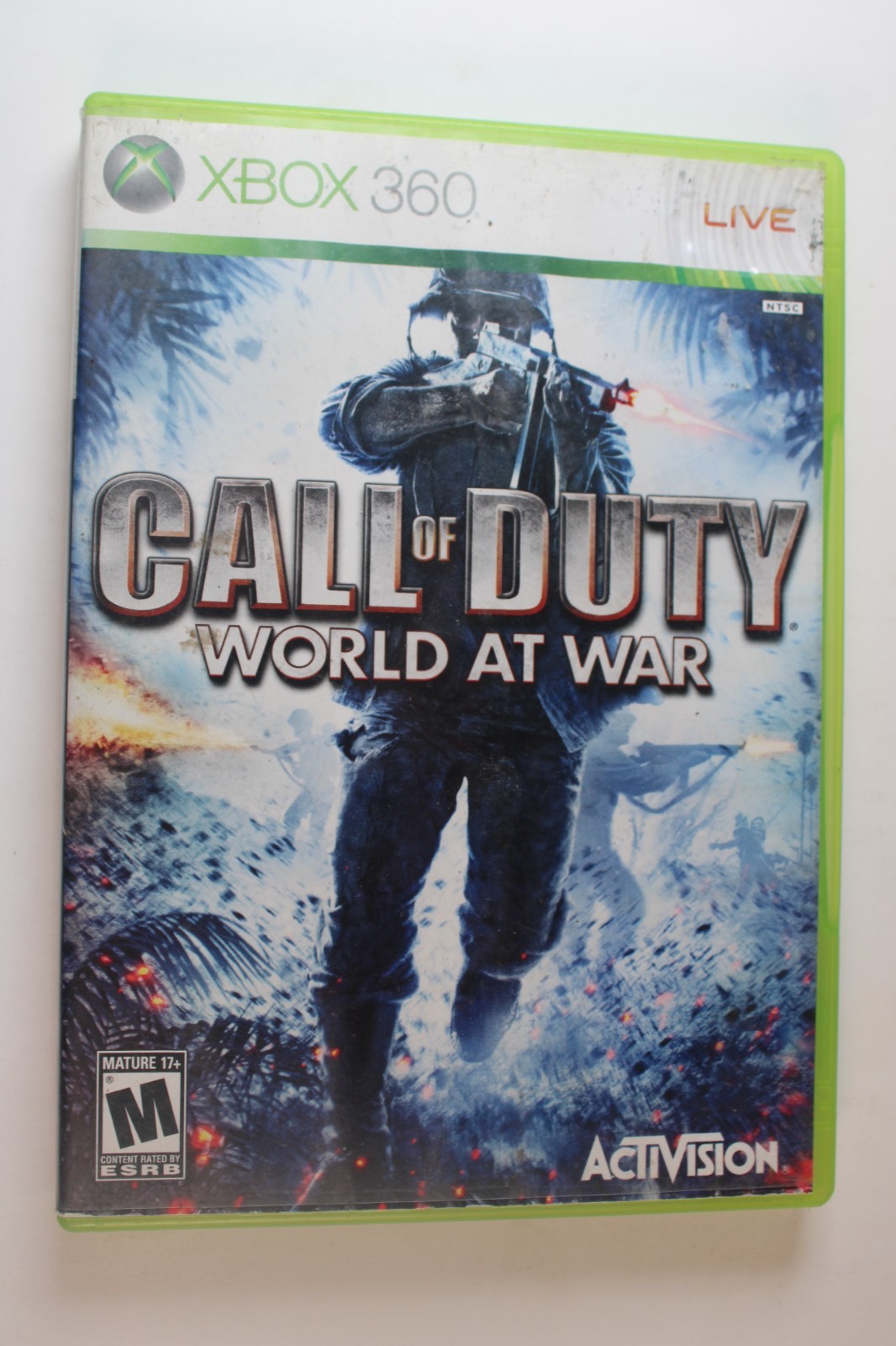 Call of Duty: World at War (Microsoft Xbox 360, 2008) Authentic, Complete