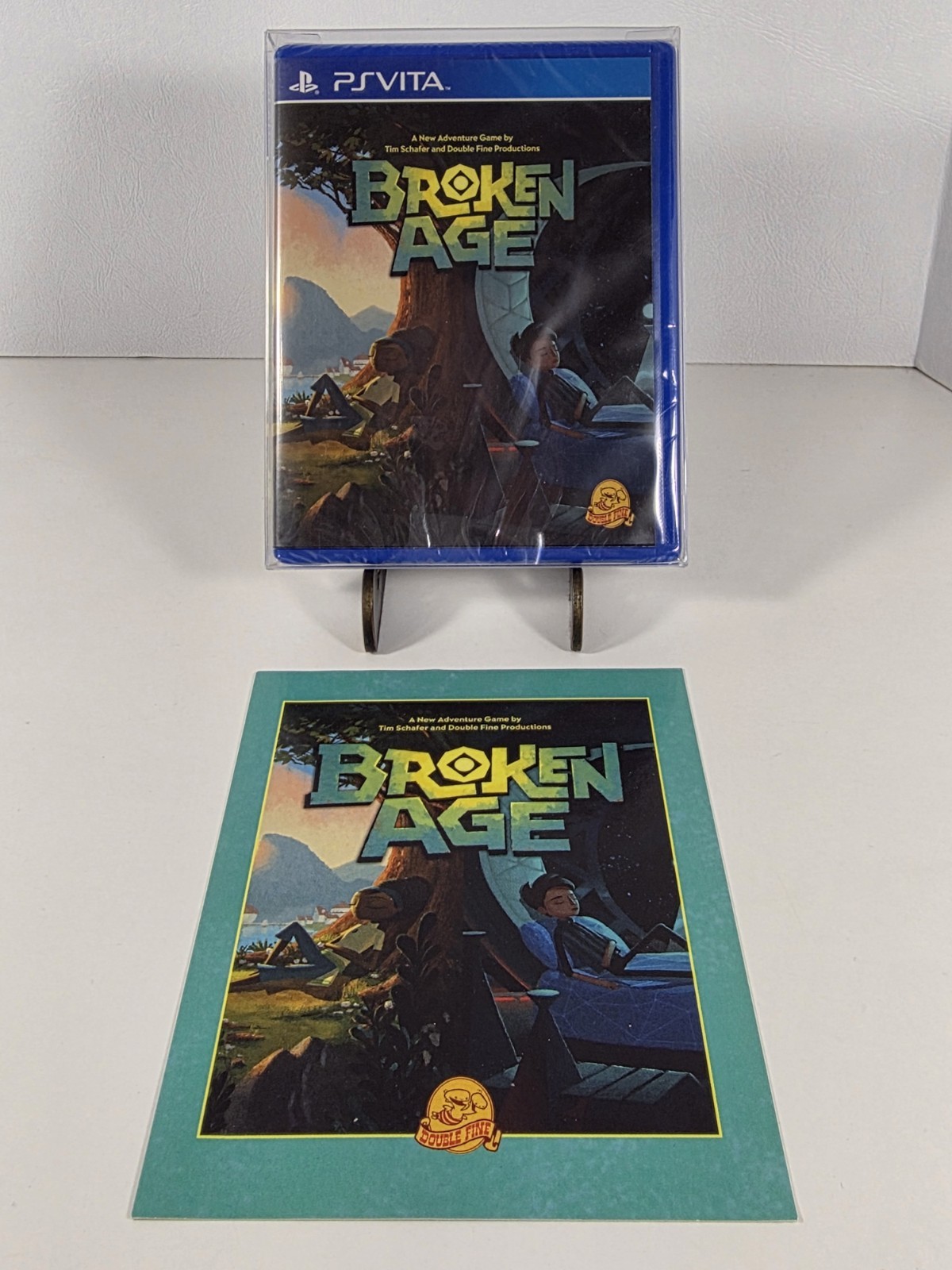 Broken Age (Sony PS Vita, 2017) Limited Run Games – New Sealed W/ Card