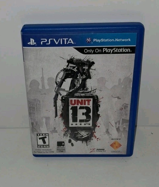 Unit 13 – PS Vita – Complete U.S. Version – Mint Condition – Tested Working