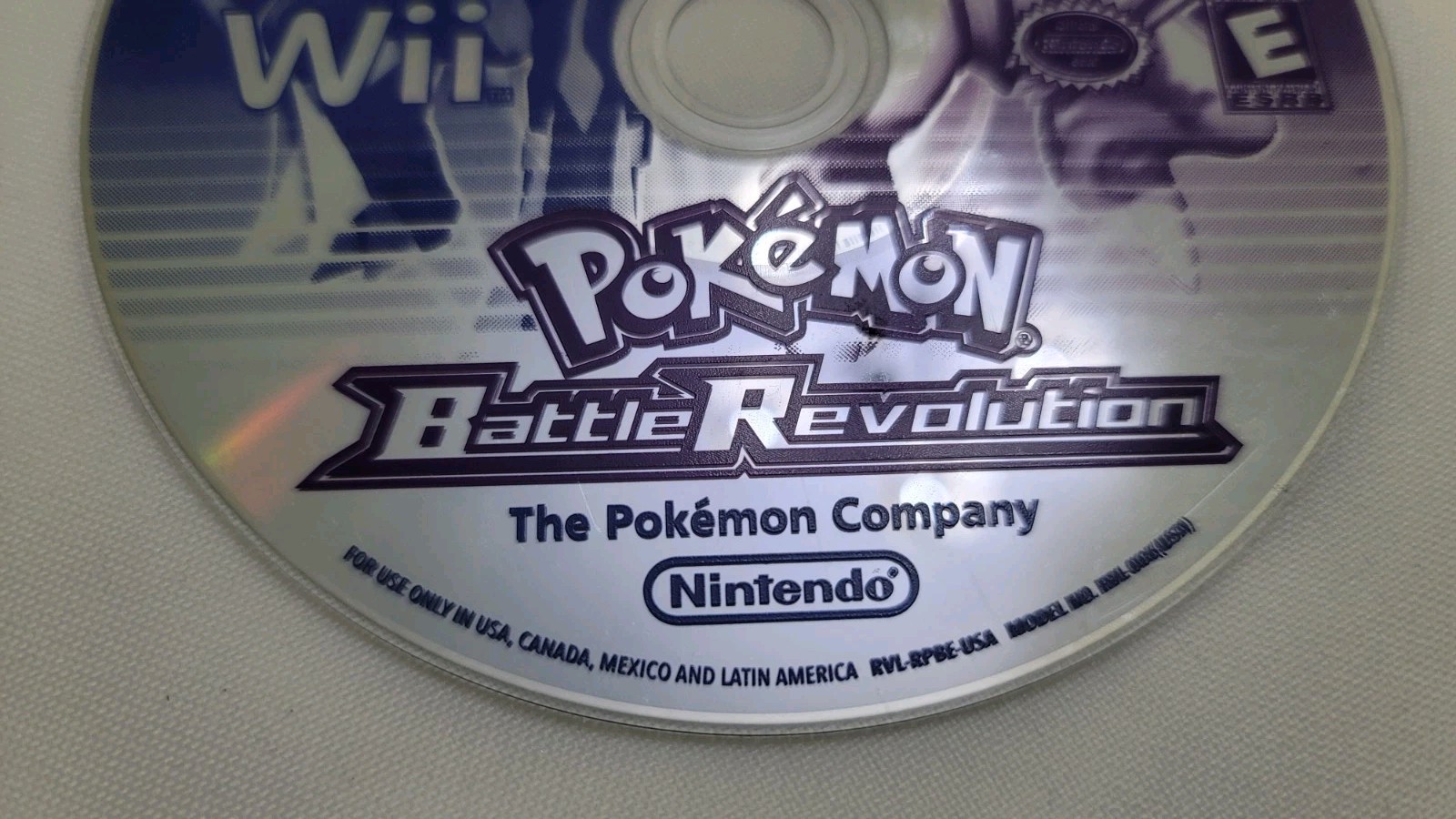 Pokemon Battle Revolution (Nintendo Wii, 2007) Disc Only TESTED WORKING