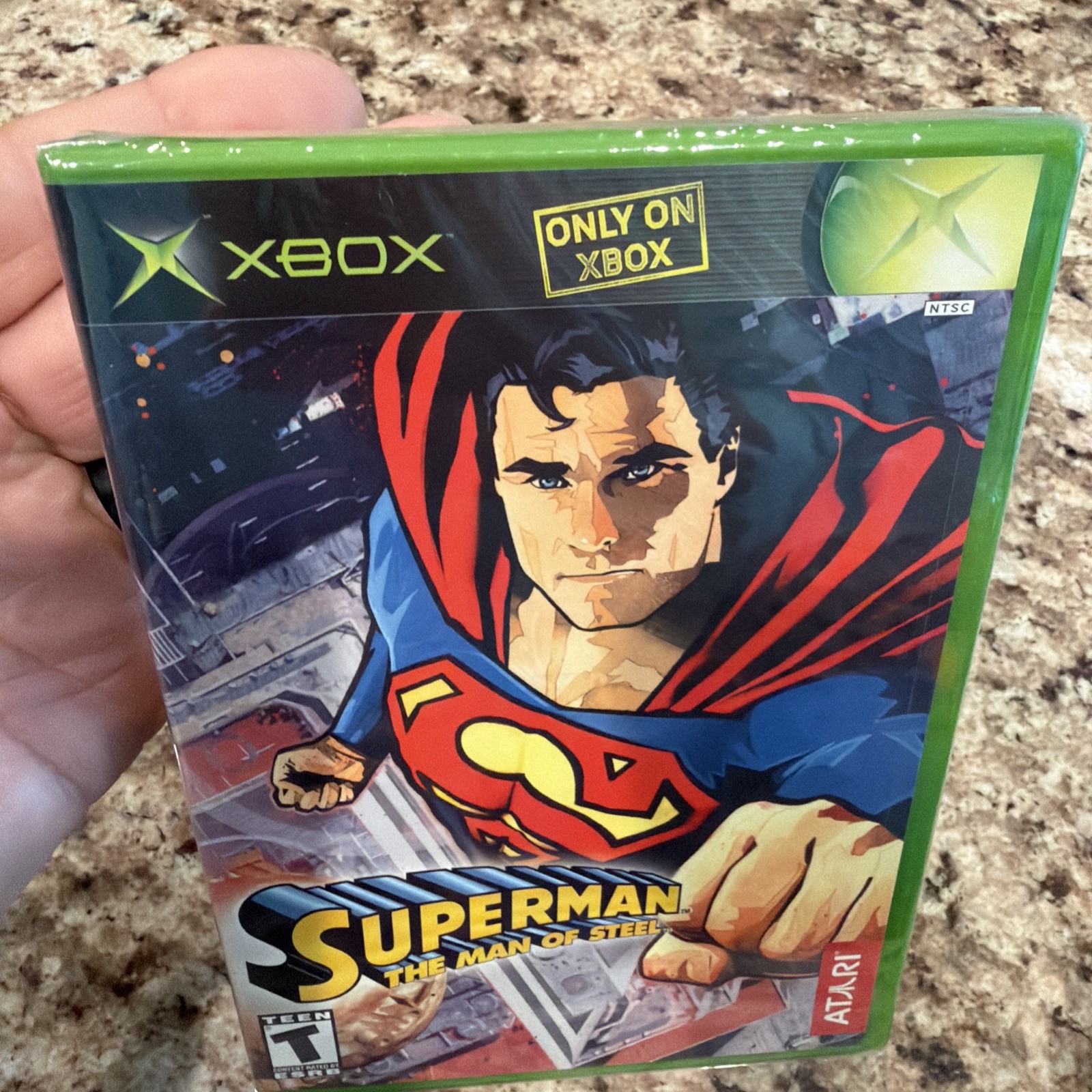 Superman The Man of Steel Microsoft Xbox Video Game Brand New Factory Sealed