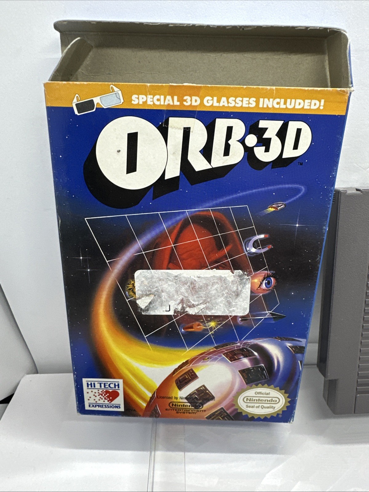 NES ORB 3D Nintendo Entertainment System w/Glasses Cleaned & Tested