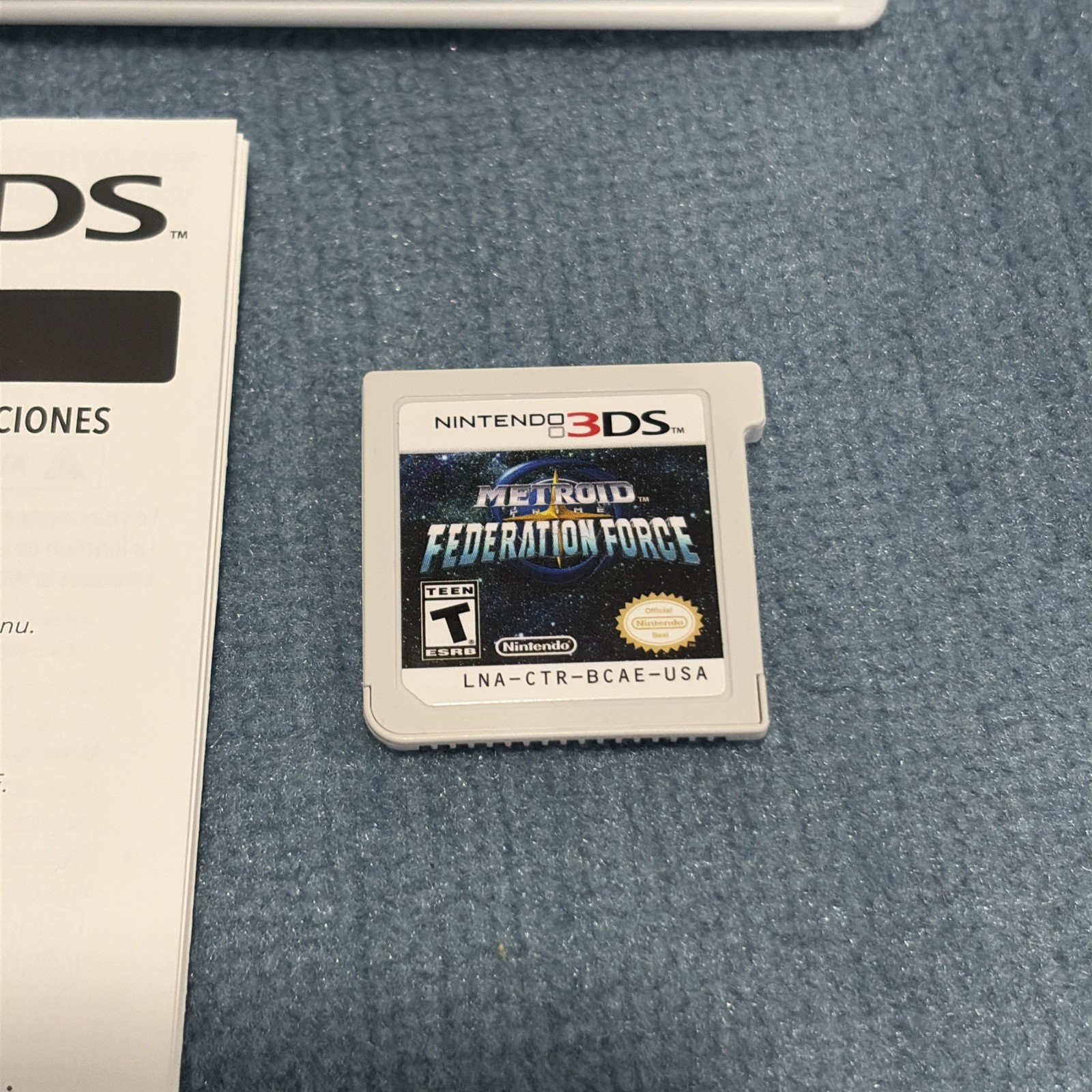 Metroid Prime: Federation Force (Nintendo 3DS, 2016) CIB Tested CLEAN