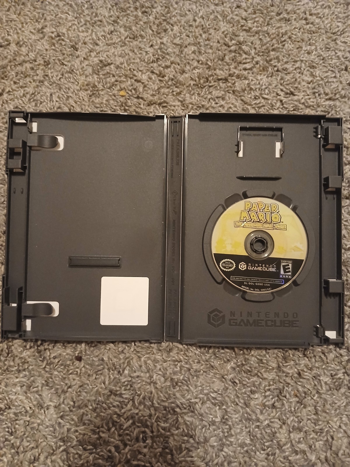 Nintendo Paper Mario Thousand-Year Door GameCube Player’s Choice NTSC-U/C E