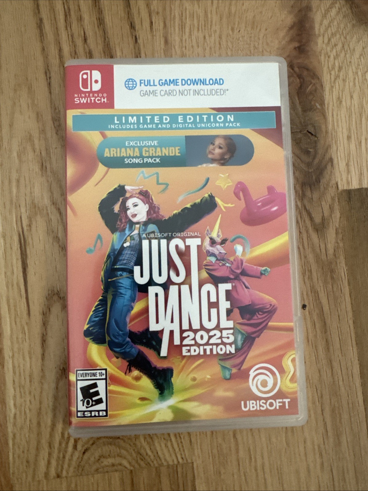 Just Dance 2025 Limited Edition Nintendo Switch (BOX ONLY) Read Description
