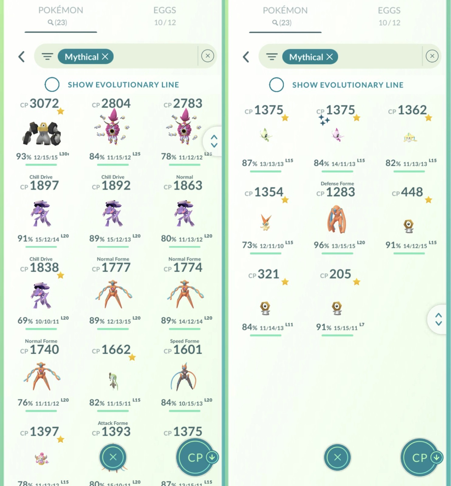 2016 Pokémon Gó Accoůnt Level 70 | 219 SHINY | 65 LEGENDARY | 10 MIL STARDUST