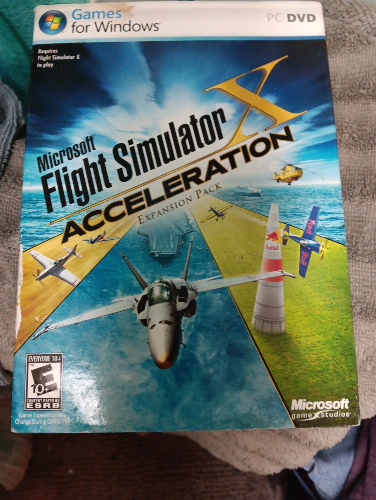 MICROSOFT FLIGHT SIMULATOR X ACCELERATION EXPANSION PACK PC DVD NEW SEALED