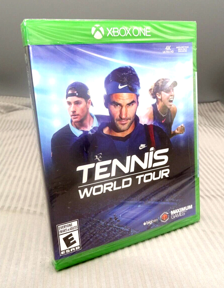 Tennis World Tour (Microsoft Xbox One, XBONE 2018) Factory Sealed