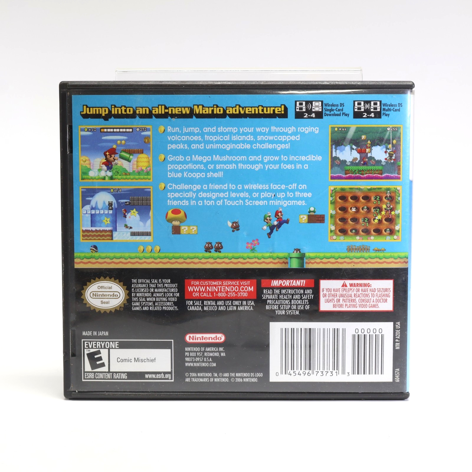 New Super Mario Bros. (DS) CIB – Auth Acceptable Cond