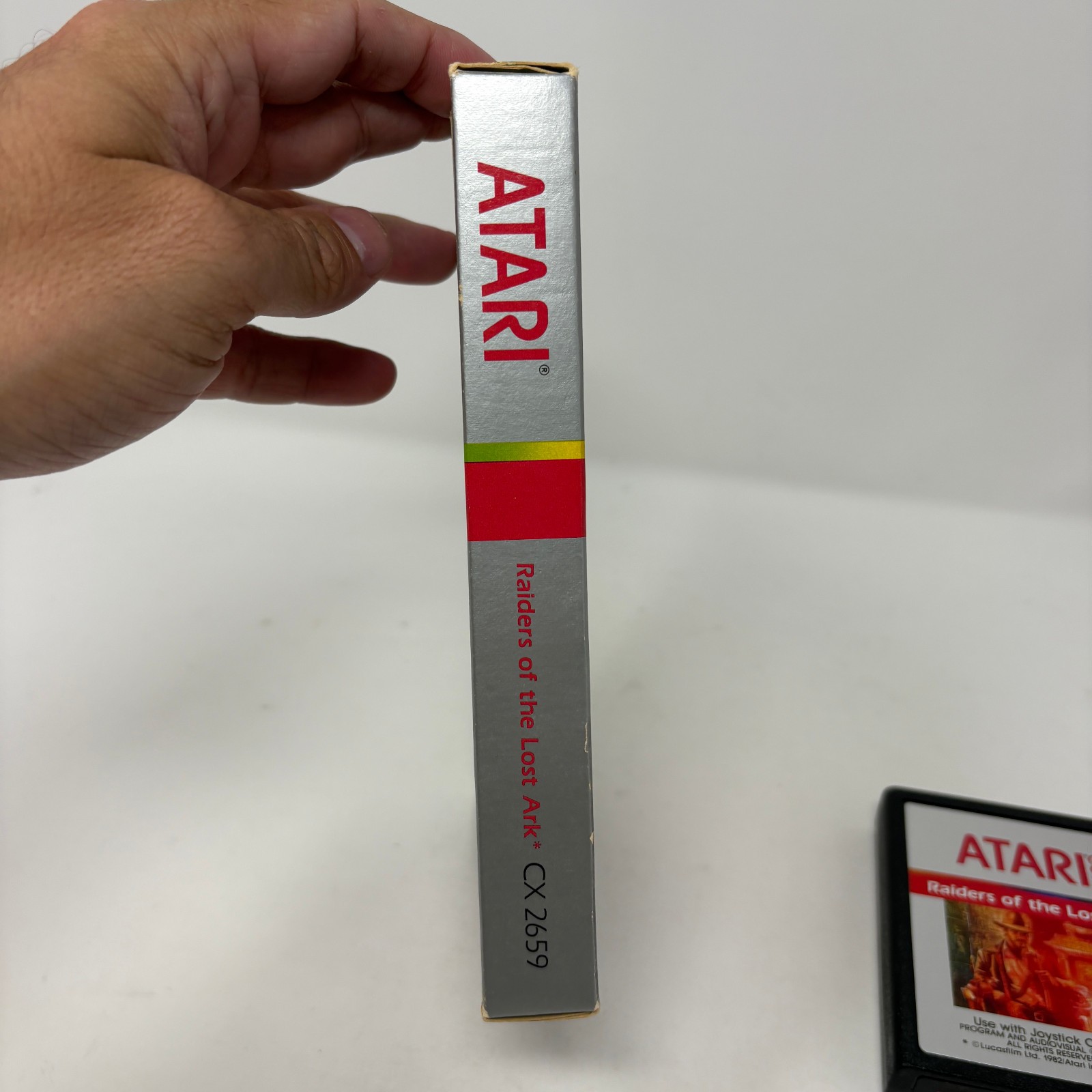 Raiders of the Lost Ark (Atari 2600) CIB Complete in Box with Manual