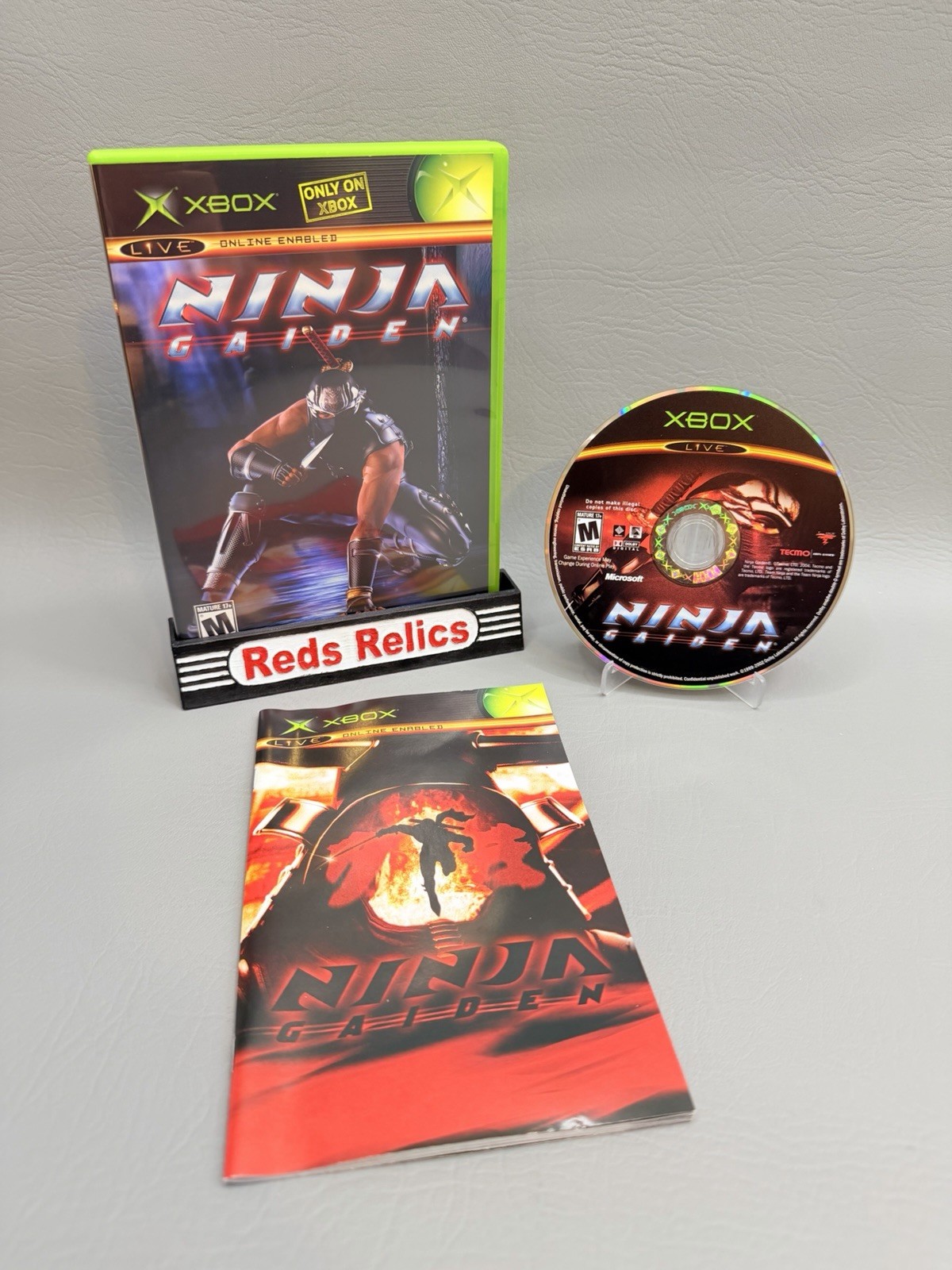 Ninja Gaiden (Microsoft Xbox, 2004) CIB Complete – Pristine Condition