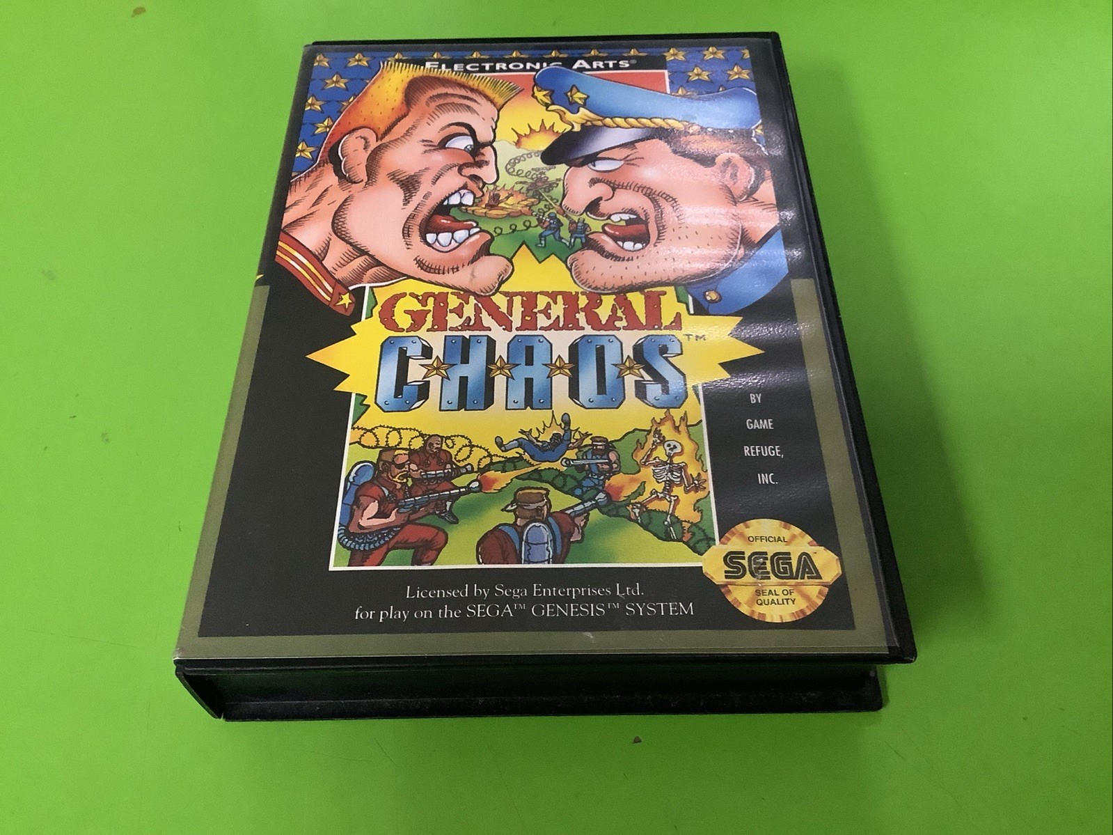 General Chaos (Sega Genesis, 1993) No Manual Tested