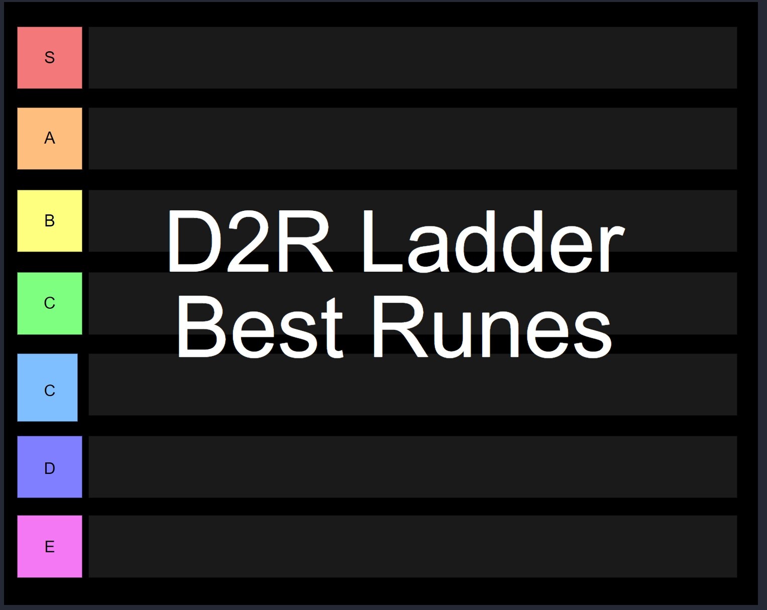 🔥D2R Ladder 2 Diablo 2 Resurrected 🔥 RUNES D2R VEX OHM LO SUR BER JAH ZOD IST