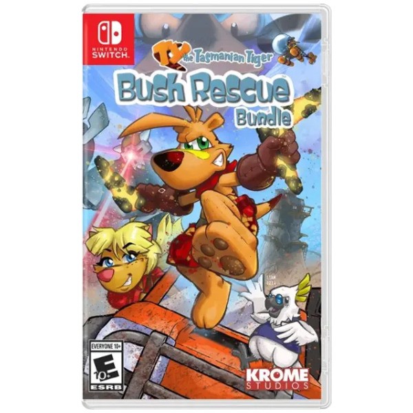 Ty The Tasmanian Tiger Hd Bush Rescue Bundle (Nintendo Switch) Brand New