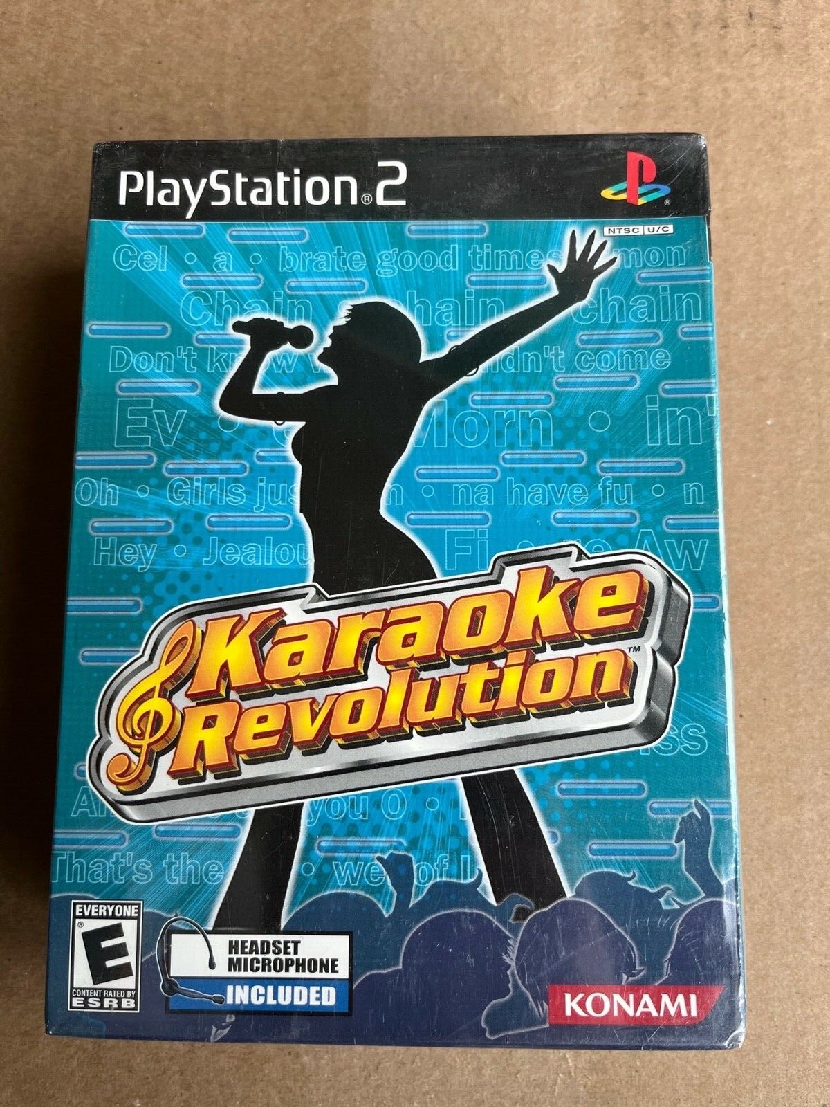 Karaoke Revolution Bundle (Sony PlayStation 2, 2003) PS2 New Factory Sealed OOP