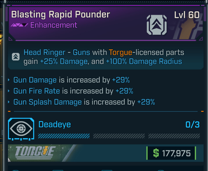 BL4⭐ TORGUE HEAD RINGER ENHANCEMENT⭐GUN DMG⭐GUN FIRE RATE⭐GUN SPLASH DMG