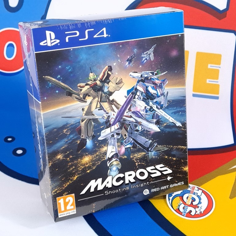 MACROSS Shooting Insight Collector’s Edition PS4 Red Art Games New [Robotech/Shm